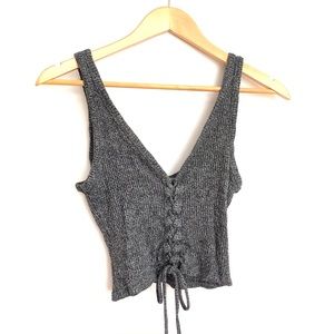 DON’T ASK WHY ribbed top